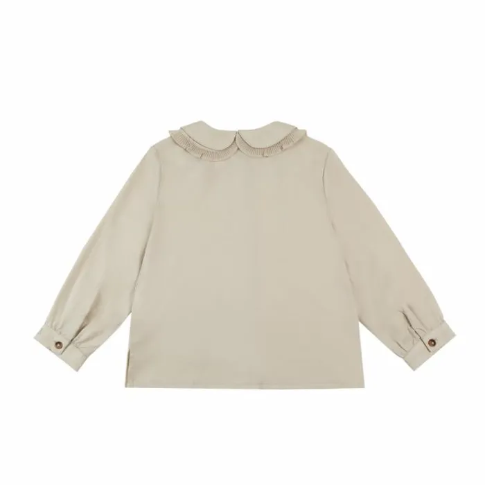 Donsje Amsterdam Shirts and Blouses Girls Flise Blouse Macaroon