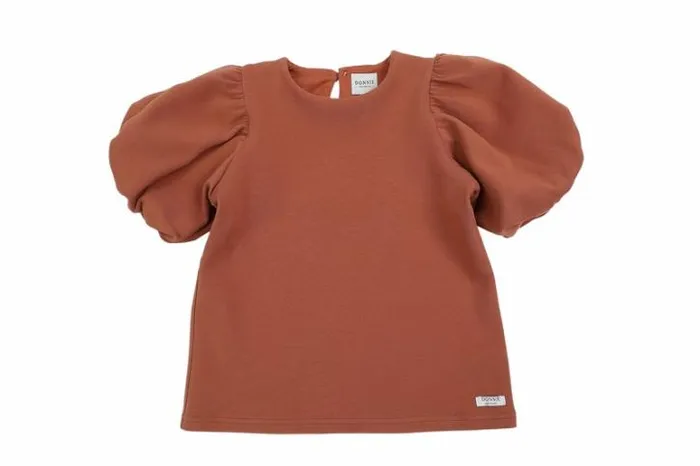 Donsje Amsterdam Shirts and Blouses Girls Phiphi Top Terracotta