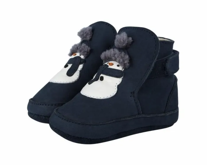Donsje Amsterdam Shoes Baby Aggas Booties Navy Nubuck