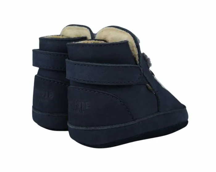 Donsje Amsterdam Shoes Baby Aggas Booties Navy Nubuck