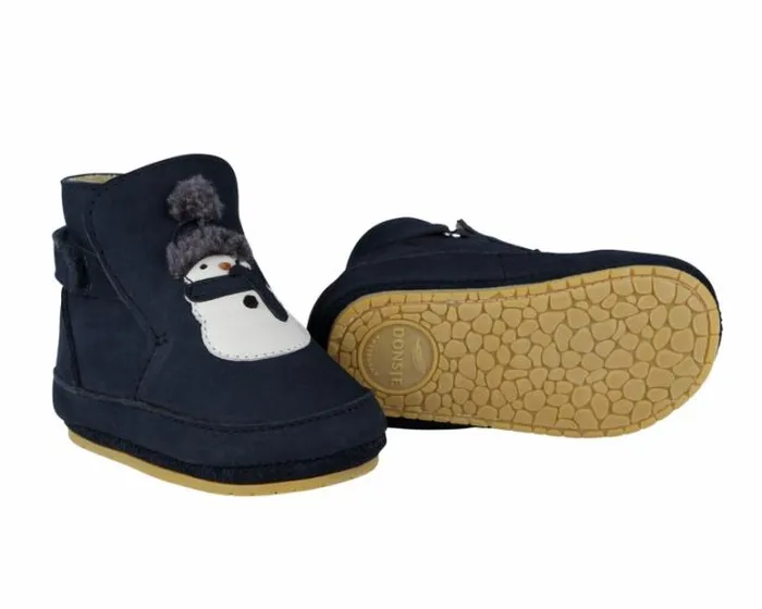 Donsje Amsterdam Shoes Baby Aggas Booties Navy Nubuck