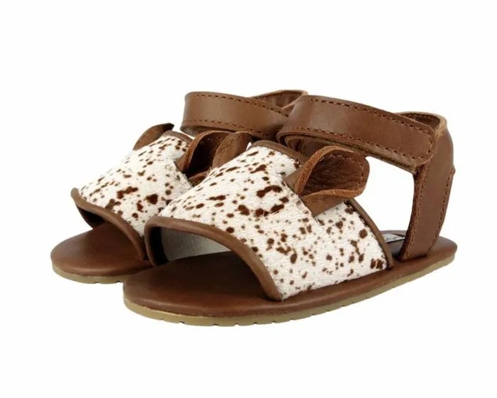 Donsje Amsterdam Shoes Baby Alina Sandals Cognac Classic Leather