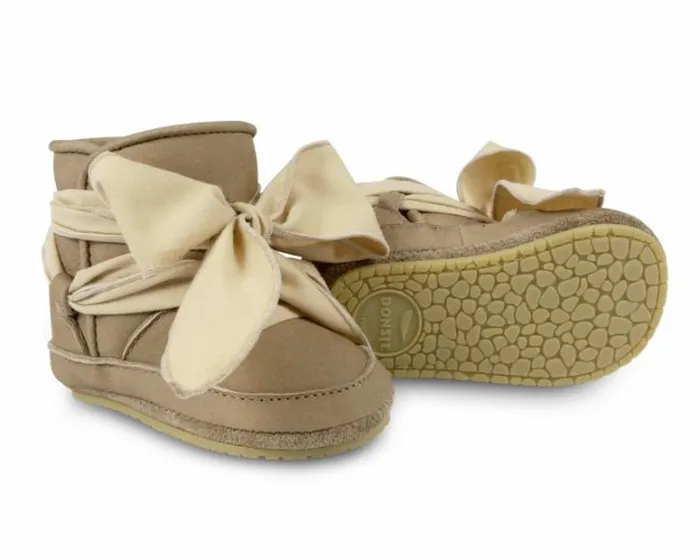 Donsje Amsterdam Shoes Baby Anouk Booties Truffle Nubuck