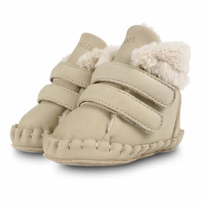 Donsje Amsterdam Shoes Baby Bicker Booties Taupe Nubuck