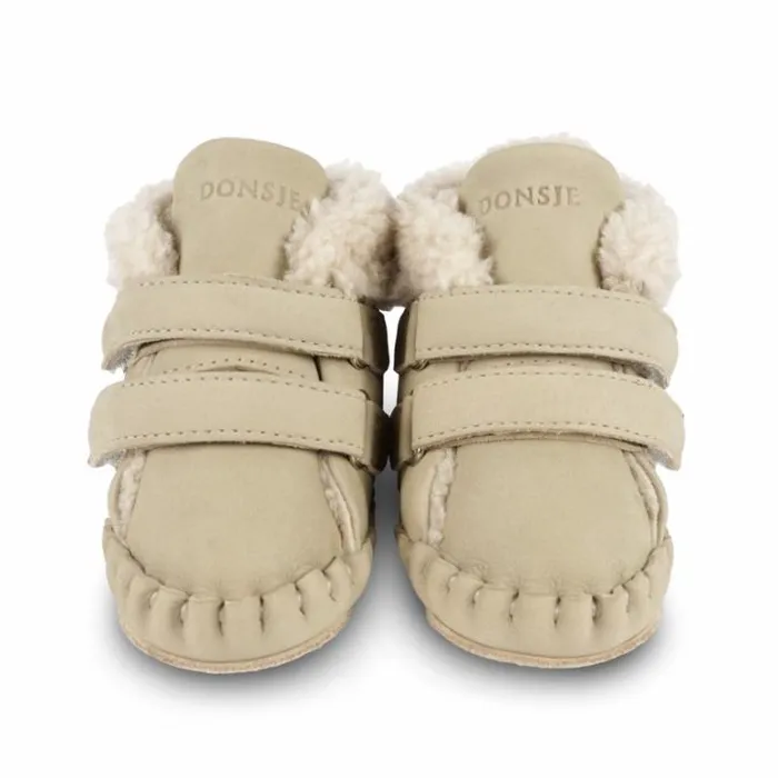 Donsje Amsterdam Shoes Baby Bicker Booties Taupe Nubuck
