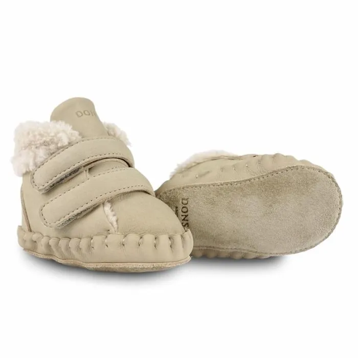 Donsje Amsterdam Shoes Baby Bicker Booties Taupe Nubuck