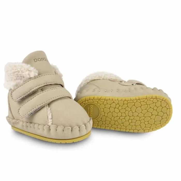 Donsje Amsterdam Shoes Baby Bicker Booties Taupe Nubuck