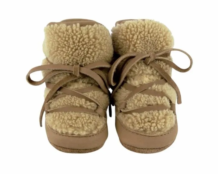 Donsje Amsterdam Shoes Baby Cassi Booties Truffle Nubuck