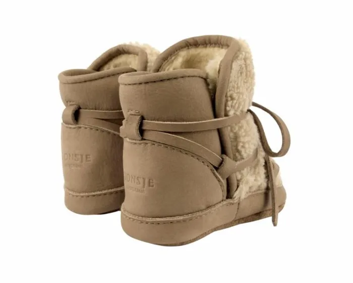 Donsje Amsterdam Shoes Baby Cassi Booties Truffle Nubuck