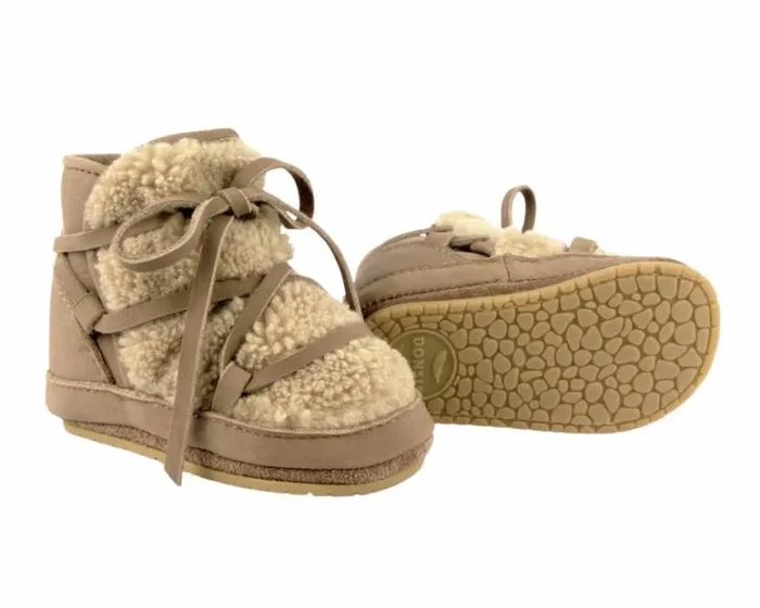 Donsje Amsterdam Shoes Baby Cassi Booties Truffle Nubuck