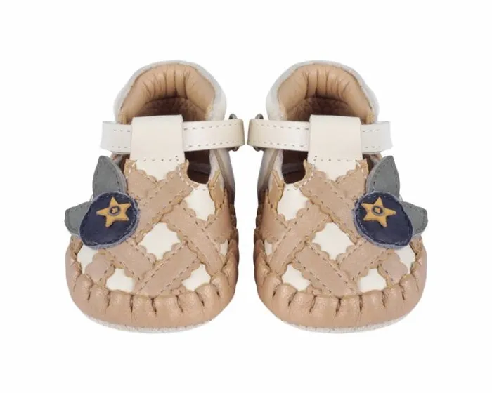Donsje Amsterdam Shoes Baby Delice Shoes Cream Leather