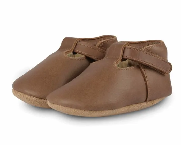 Donsje Amsterdam Shoes Baby Elia Lining Shoes Cognac Classic Leather