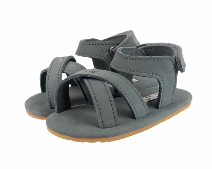 Donsje Amsterdam Shoes Baby Giggles Petrol Nubuck