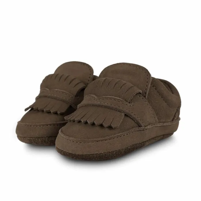 Donsje Amsterdam Shoes Baby Jacx Shoes Hazelnut Nubuck