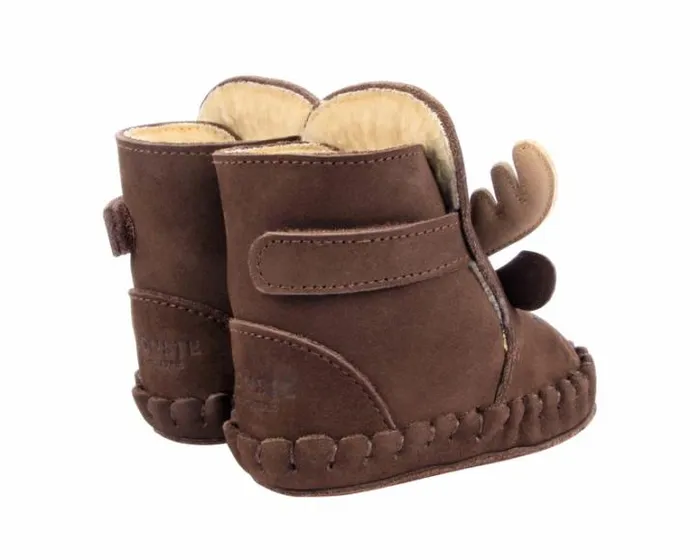 Donsje Amsterdam Shoes Baby Kapi Exclusive Chocolate Nubuck