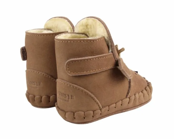 Donsje Amsterdam Shoes Baby Kapi Special Booties Hazelnut Nubuck