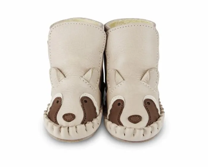 Donsje Amsterdam Shoes Baby Kapi Special Ivory Classic Leather