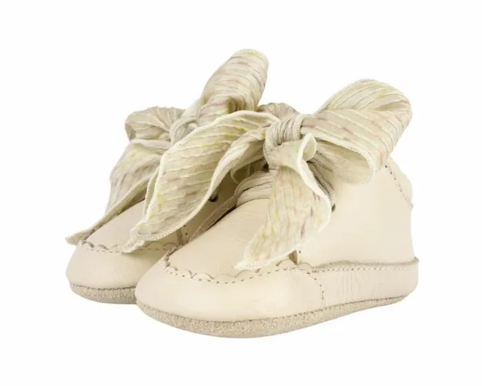 Donsje Amsterdam Shoes Baby Lahna Sneakers Cream Leather