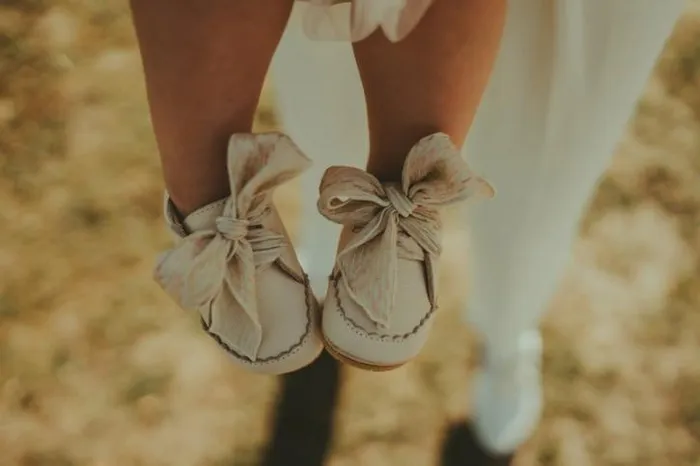 Donsje Amsterdam Shoes Baby Lahna Sneakers Cream Leather