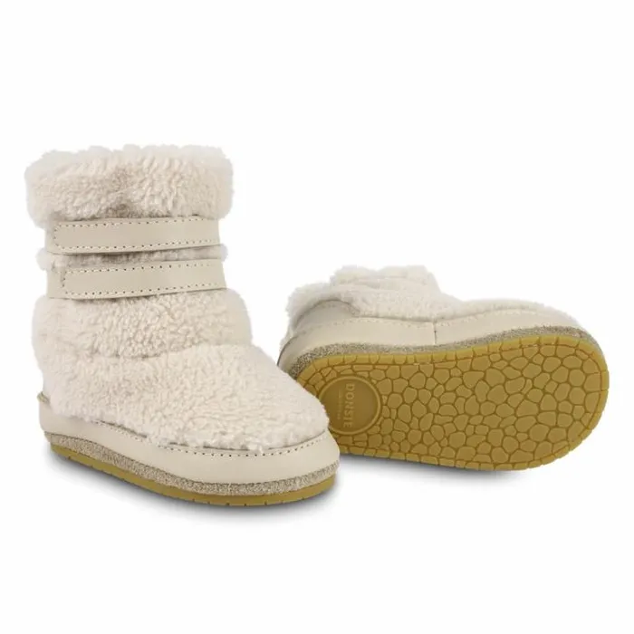 Donsje Amsterdam Shoes Baby Larisso Booties Cream Leather