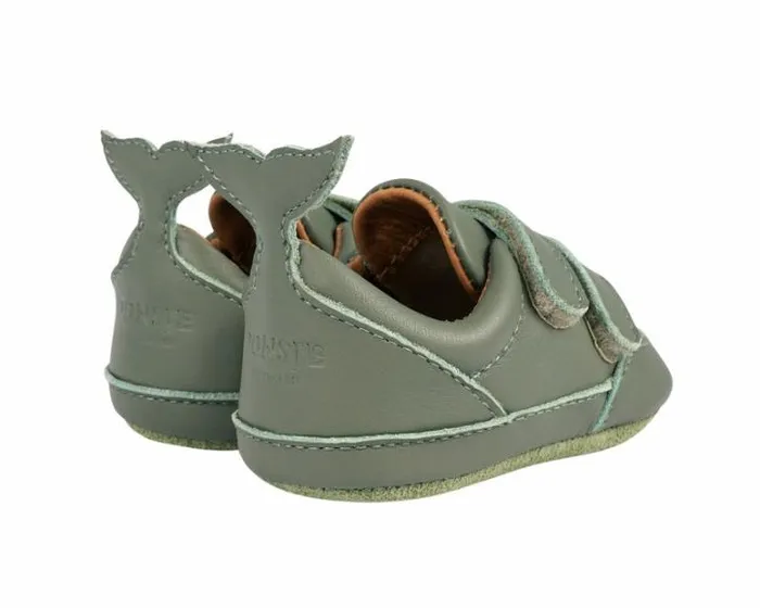 Donsje Amsterdam Shoes Baby Levin Sneakers Green Bay Leather
