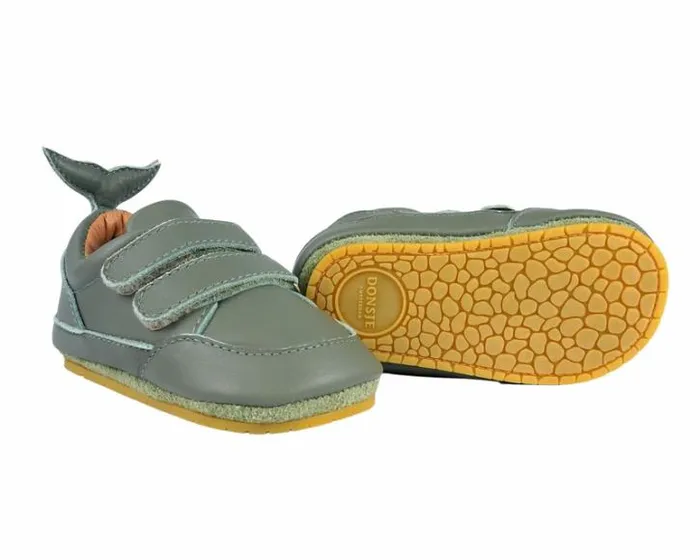 Donsje Amsterdam Shoes Baby Levin Sneakers Green Bay Leather