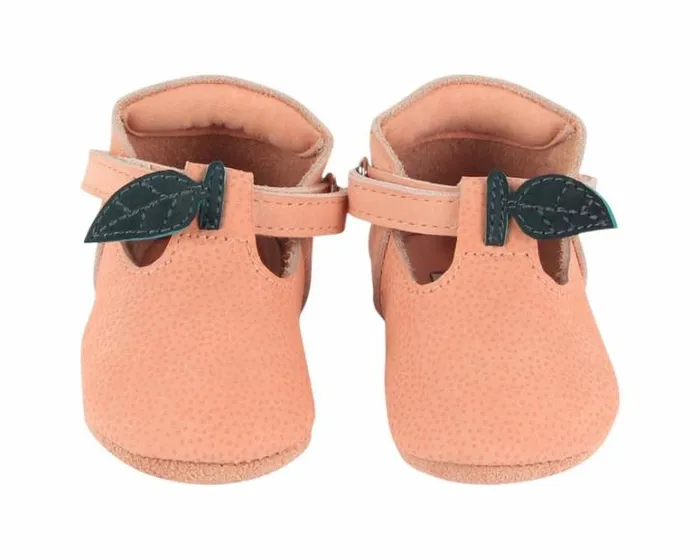 Donsje Amsterdam Shoes Baby Nanoe Coral Dotted Nubuck
