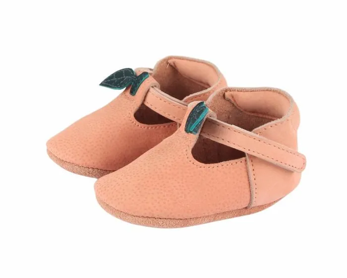 Donsje Amsterdam Shoes Baby Nanoe Coral Dotted Nubuck
