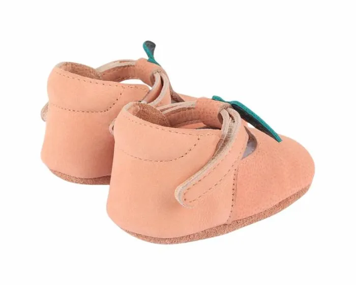 Donsje Amsterdam Shoes Baby Nanoe Coral Dotted Nubuck