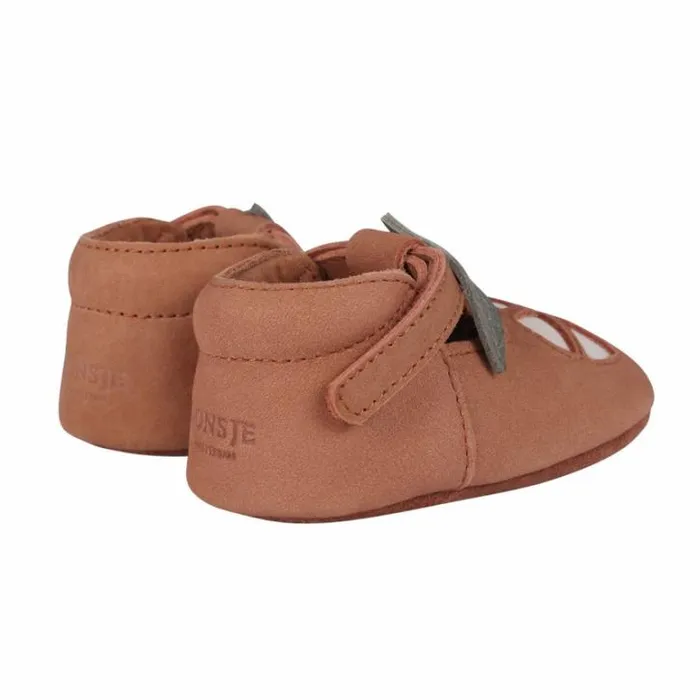 Donsje Amsterdam Shoes Baby Nanoe Shoes Walnut Nubuck