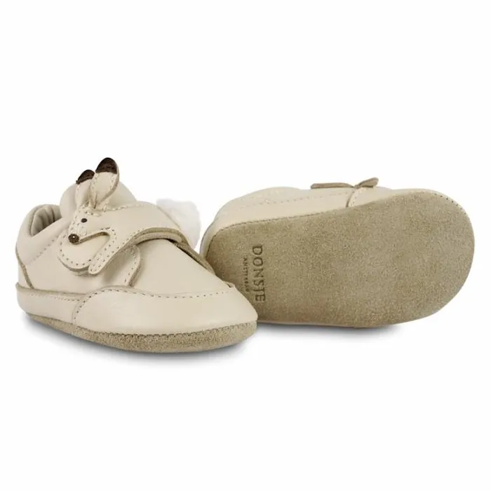 Donsje Amsterdam Shoes Baby Rere Sneakers Cream Leather