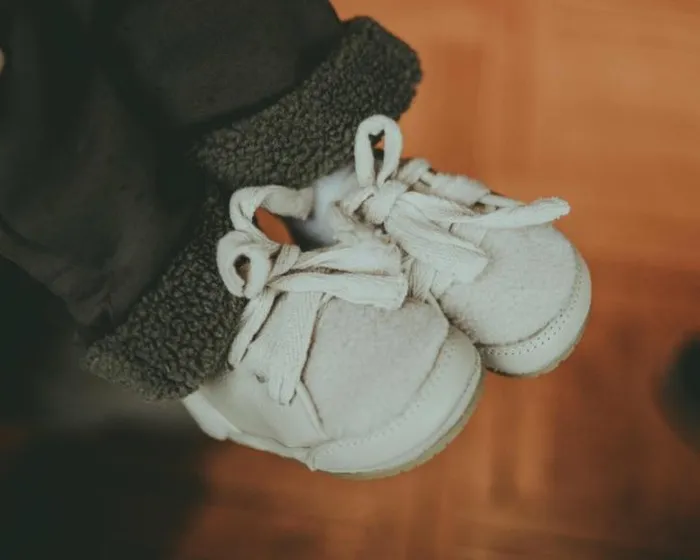 Donsje Amsterdam Shoes Baby Semmi Sneakers Cream Leather
