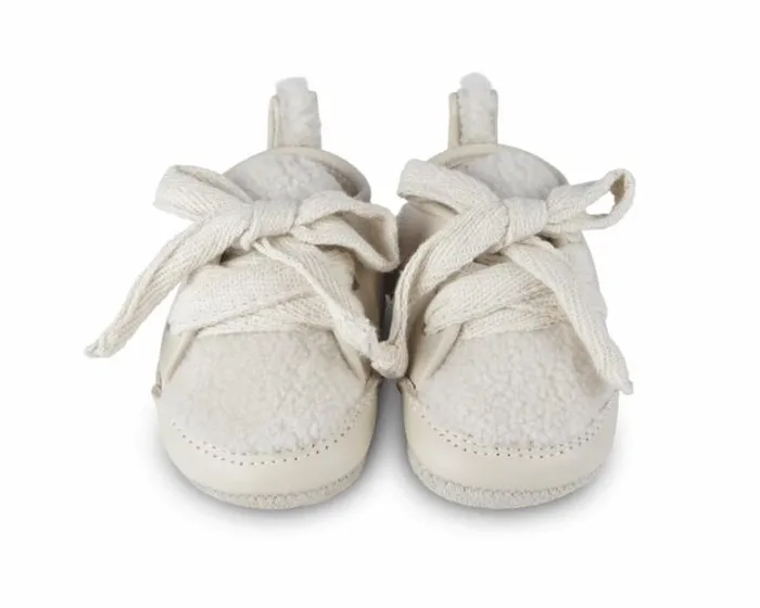 Donsje Amsterdam Shoes Baby Semmi Sneakers Cream Leather