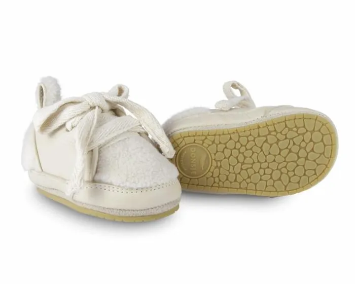 Donsje Amsterdam Shoes Baby Semmi Sneakers Cream Leather