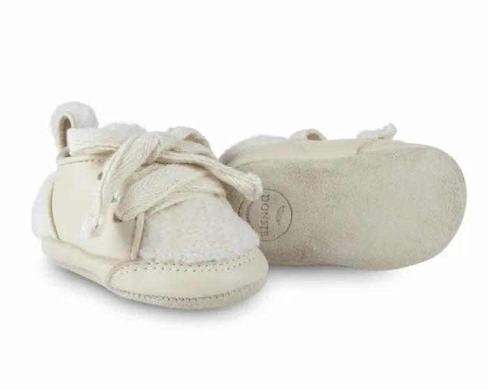 Donsje Amsterdam Shoes Baby Semmi Sneakers Cream Leather