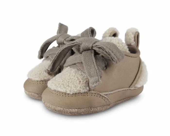 Donsje Amsterdam Shoes Baby Semmi Sneakers Truffle Nubuck