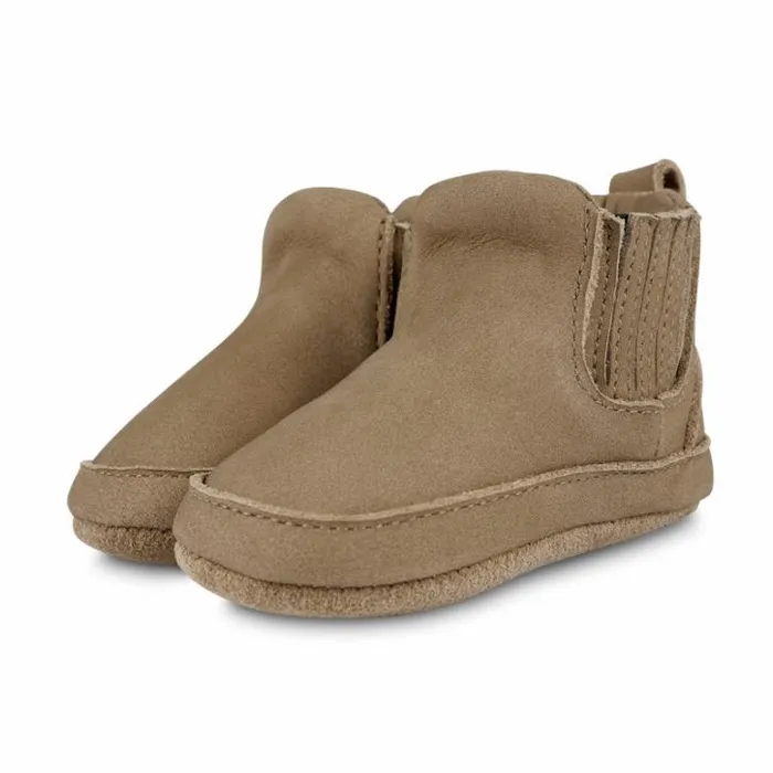 Donsje Amsterdam Shoes Baby Skib Booties Truffle Nubuck