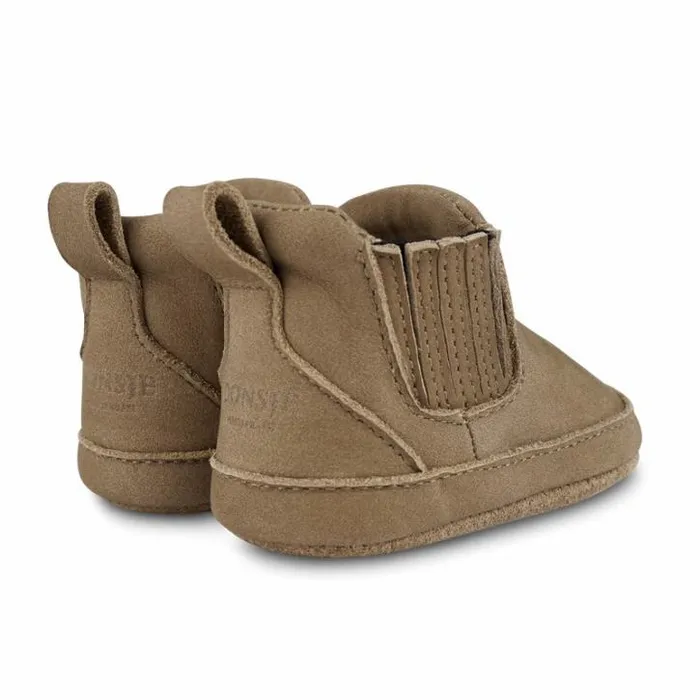 Donsje Amsterdam Shoes Baby Skib Booties Truffle Nubuck