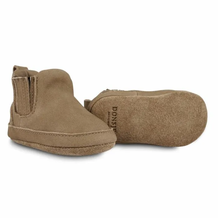 Donsje Amsterdam Shoes Baby Skib Booties Truffle Nubuck