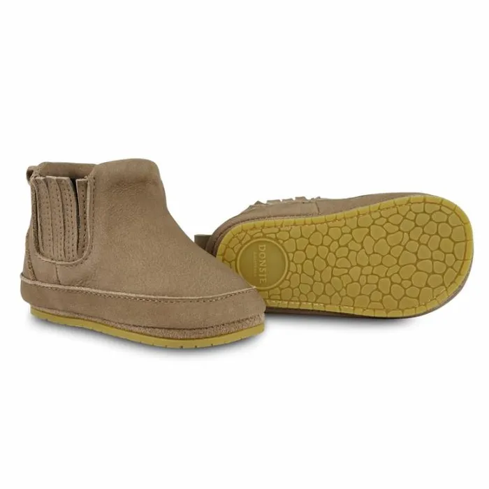 Donsje Amsterdam Shoes Baby Skib Booties Truffle Nubuck