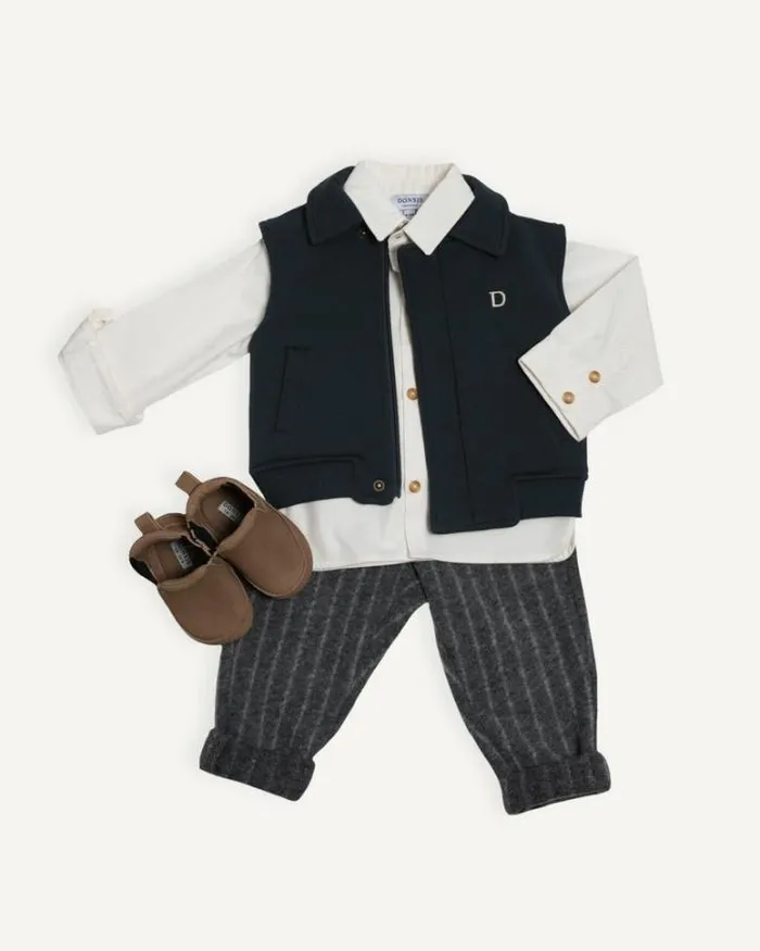 Donsje Amsterdam Shoes Baby Skib Booties Truffle Nubuck