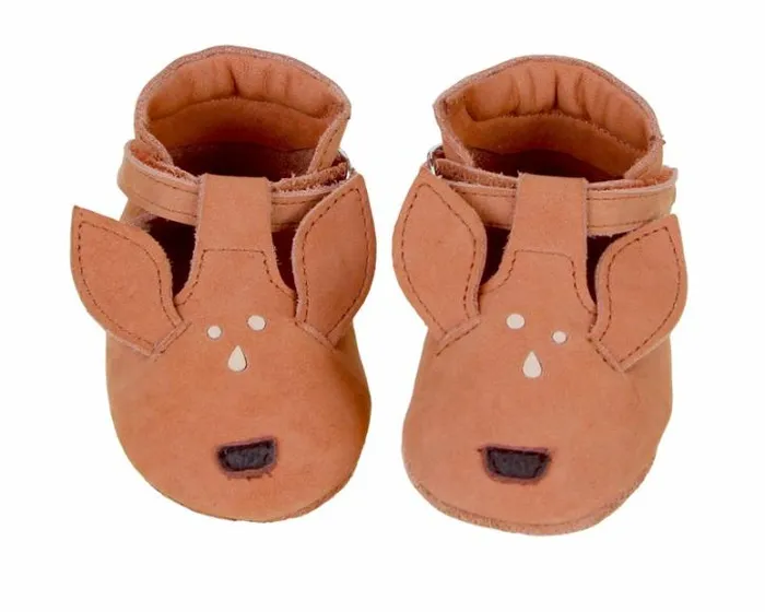 Donsje Amsterdam Shoes Baby Spark Classic Shoes Walnut Nubuck