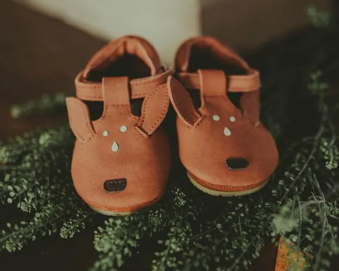 Donsje Amsterdam Shoes Baby Spark Classic Shoes Walnut Nubuck