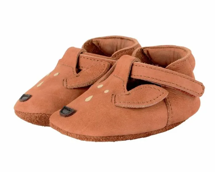 Donsje Amsterdam Shoes Baby Spark Classic Shoes Walnut Nubuck