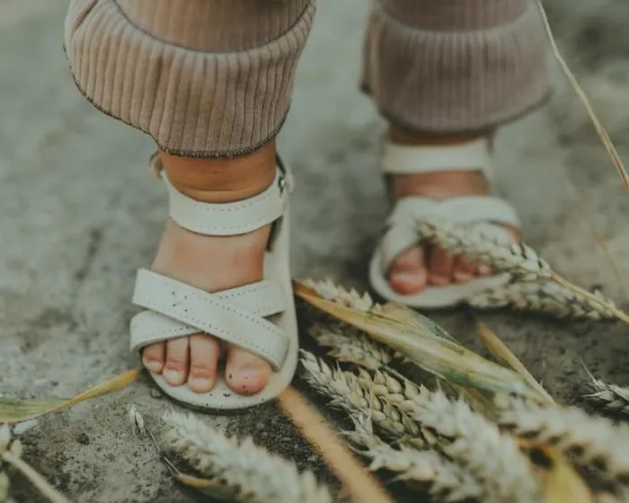 Donsje Amsterdam Shoes Baby Tobi Sandals Cream Leather