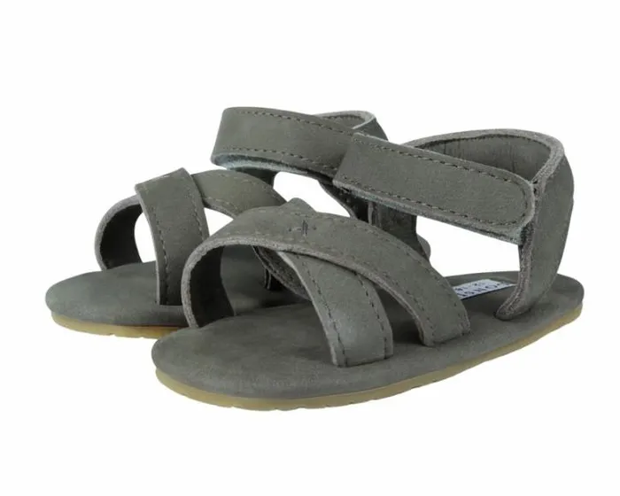 Donsje Amsterdam Shoes Baby Tobi Sandals Stone Nubuck