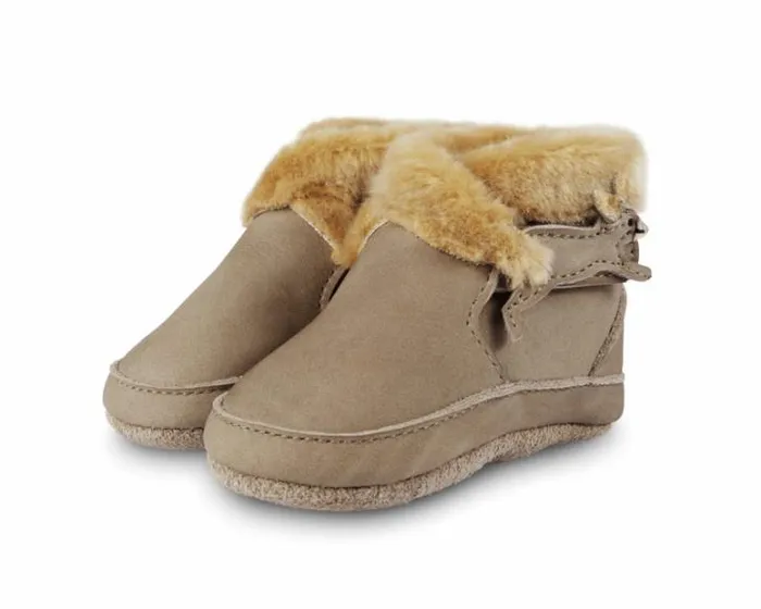 Donsje Amsterdam Shoes Baby Twisi Truffle Nubuck