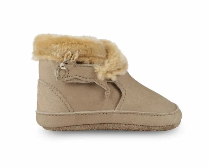 Donsje Amsterdam Shoes Baby Twisi Truffle Nubuck