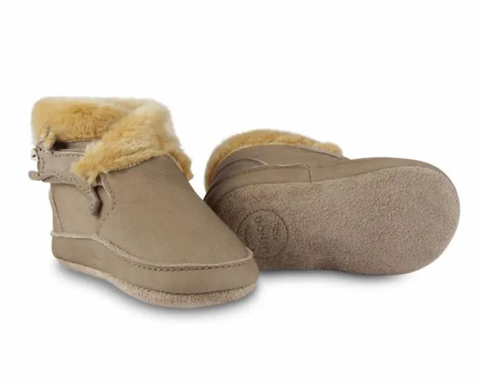Donsje Amsterdam Shoes Baby Twisi Truffle Nubuck