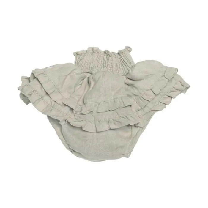 Donsje Amsterdam Shorts and Bloomers Baby Vaibi Linen Bloomers Dune